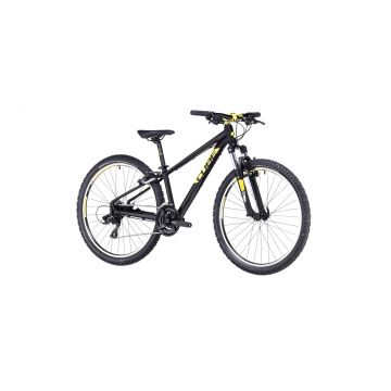 BICICLETA MTB CUBE ACID 260 Black Yellow 2023 roti 26