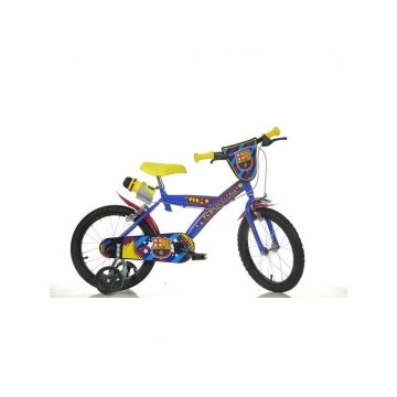 Dino Bikes - Bicicleta cu pedale , Fc Barcelona, 14 , Multicolor