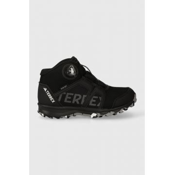 adidas TERREX pantofi copii IF7508 BOA MID R.RD CBLACK/FTWWHT culoarea negru