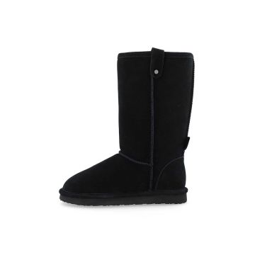 Bianco cizme de zapada din piele intoarsa BIASNOW culoarea negru, 11330010