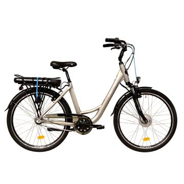 Bicicleta Electrica Devron 26120 - 26 Inch, M, Crem