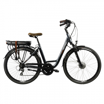 Bicicleta Electrica Devron 28120 - 28 Inch, L, Negru