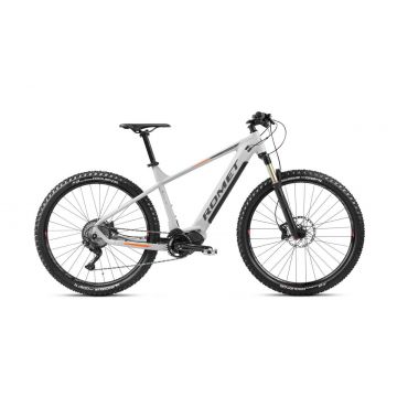 Bicicleta electrica MTB unisex Romet ERM 205 Gri/Portocaliu 2023