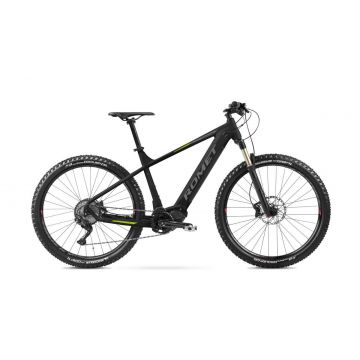 Bicicleta electrica MTB unisex Romet ERM 205 Negru/Lime 2023