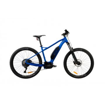 Bicicleta Electrica Zerga E7000 DV - 27.5 Inch, S, Albastru