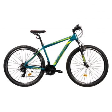 Bicicleta MTB Colinelli COL23, Schimbator Shimano ST-EF500, 21 Viteze, Cadru Aluminiu, Marimea M, Roti 29 inch, Frane V - Brake, Culoare Verde