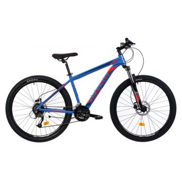 Bicicleta MTB Colinelli COL27, Schimbator Shimano Altus, 24 Viteze, Cadru Aluminiu, Marimea M, Roti 27.5 inch, Frane pe Disc, Culoare Albastru