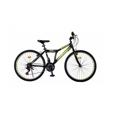 Bicicleta MTB Vision Steel Man Culoare Negru Verde Roata 26   Otel