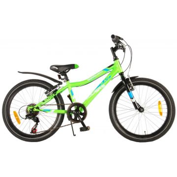 Bicicleta pentru baieti Volare Blade, 20 inch, culoare Verde, frana de mana fata - spate
