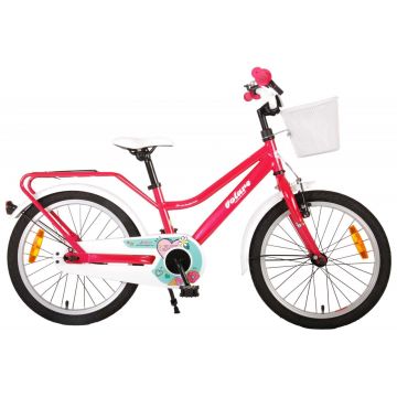 Bicicleta Volare Brilliant pentru fete, 18 inch, culoare roz, frana de mana + contra