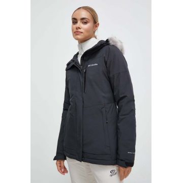 Columbia geaca Ava Alpine Insulated culoarea negru