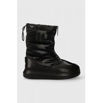 Karl Lagerfeld cizme de iarna KAPRI KOSI culoarea negru, KL44573