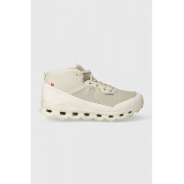 On-running pantofi CLOUDROAM WATERPROOF femei, culoarea bej