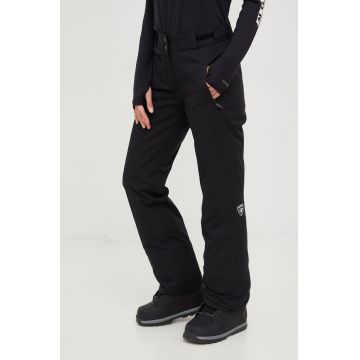 Rossignol pantaloni femei, culoarea negru