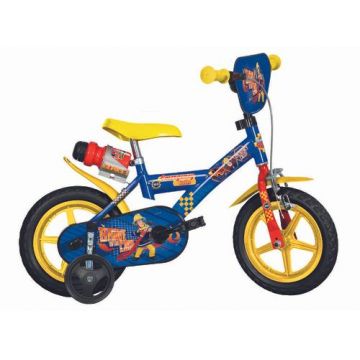 Bicicleta copii DINO BIKES 123GL SIP, Roti 12inch, Pompierul Sam