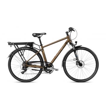 Bicicleta electrica de trekking/oras barbati Romet Wagant 1 RM Maro/Grafit 2023
