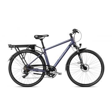Bicicleta electrica de trekking/oras barbati Romet Wagant 1 RM Mov/Argintiu 2023