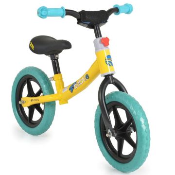 Bicicleta fara pedale unisex 12 inch Byox 2B Balanced galbena