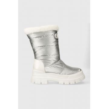 Buffalo cizme de iarna Aspha Snow culoarea argintiu, 1622331