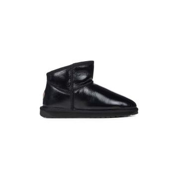 Emu Australia cizme de iarna Aarons Glossy culoarea negru, W12922.BLAK
