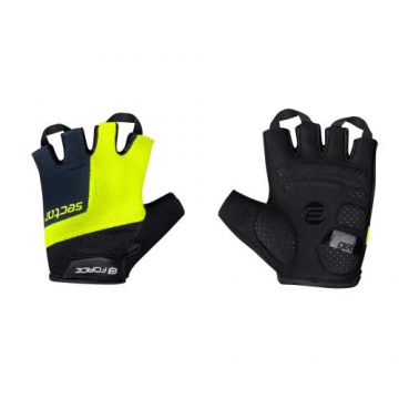 Manusi Force Sector gel, negru/fluo, S