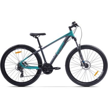 PEGAS Bicicleta MTB Pegas DRUMET XS 27.5'' TURCOAZ GRI NEGRU