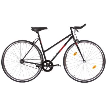 PEGAS Bicicleta Pegas Clasic 2S, Bullhorn Lady, 50cm, Negru