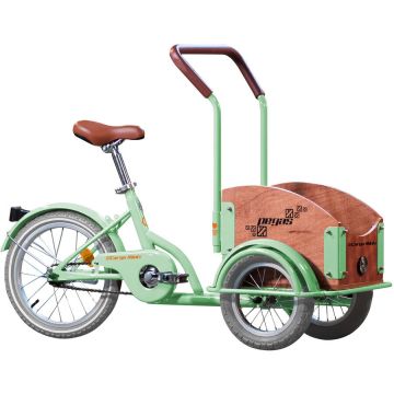 PEGAS Bicicleta Pegas Mini Cargo 1S pentru copii, Verde Fistic