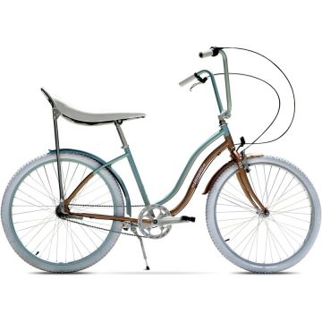 PEGAS Bicicleta Pegas Strada 2, 26 inch, cadru aluminiu, maro/verde