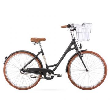 Bicicleta de oras pentru femei Romet Pop Art Eco 26 Negru 2022 Marime M