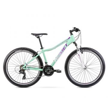 Bicicleta Romet Jolene 6.1 Verde/Violet marime L/19 2022