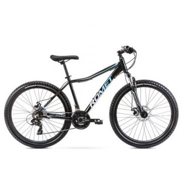 Bicicleta Romet Jolene 6.2 Negru/Verde/Violet marime L/19 2022