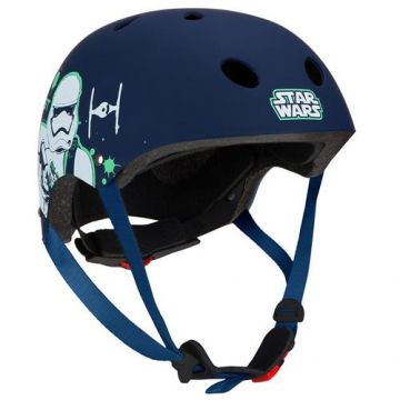 Casca copii Seven Star Wars Stormtrooper, albastra, 54-58 cm
