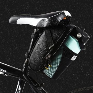 Geanta bicicleta impermeabila Wozinsky WBB20BK Negru