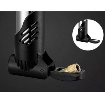 Pompa bicicleta Rockbros, 100 PSI, Negru