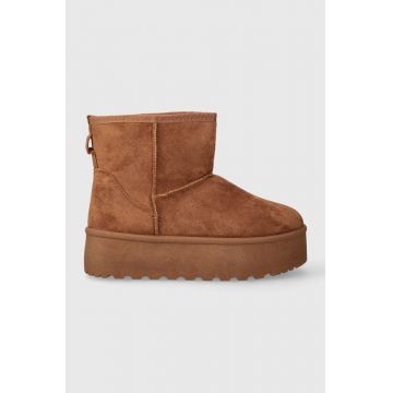 Answear Lab cizme de iarna culoarea maro Answear Lab cizme de iarna culoarea maro