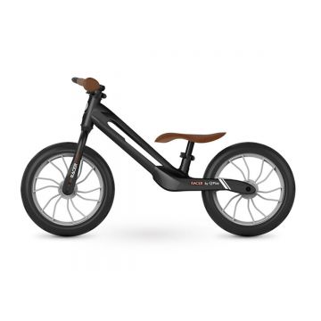 Bicicleta fara pedale, Qplay Racer, Negru, 12 inch
