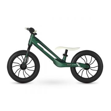 Bicicleta fara pedale, Qplay Racer, Verde, 12 inch