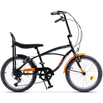 Bicicleta Pegas Strada Mini 7S, 20 inch (Negru)