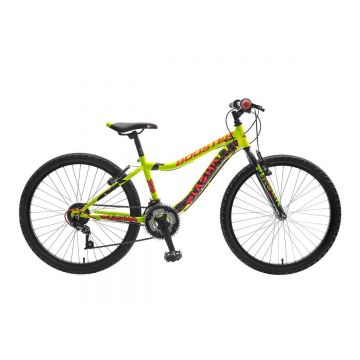 Bicicleta Polar, Booster Plasma, 24 inch, Verde