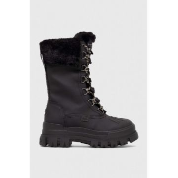 Buffalo cizme de iarna Aspha Duck Boot Warm culoarea negru, 1622184