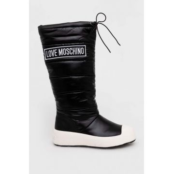Love Moschino cizme de iarna RACE50 culoarea negru, JA15865H0HIN000A