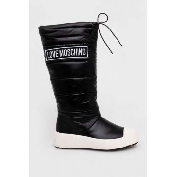 Love Moschino cizme de iarna RACE50 culoarea negru, JA15865H0HIN000A Love Moschino cizme de iarna RACE50 culoarea negru, JA15865H0HIN000A