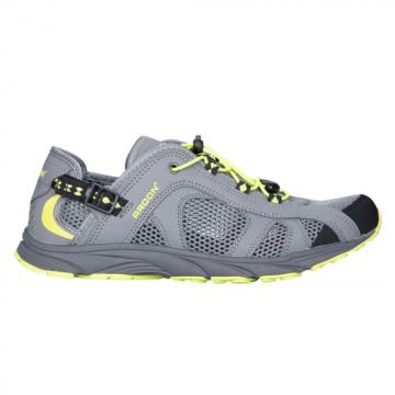 Pantofi trekking outdoor SUNSET - gri galben