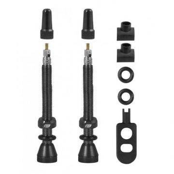 Set 2 valve Tubeless Force 2xFv 60mm Negru