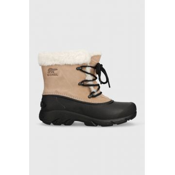 Sorel cizme de iarna SNOW ANGEL DTV culoarea maro, 1869401234 Sorel cizme de iarna SNOW ANGEL DTV culoarea maro, 1869401234