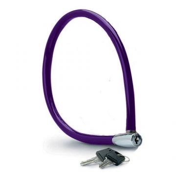 Antifurt Master Lock cablu cu cheie 550 x 6mm Mov