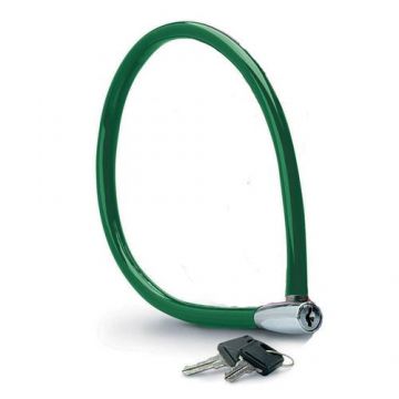Antifurt Master Lock cablu cu cheie 550 x 6mm Verde