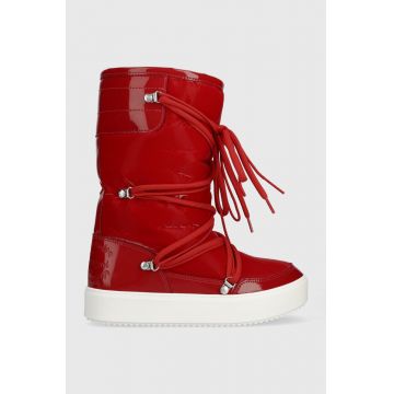 Chiara Ferragni cizme de iarna culoarea rosu, CF3259_008