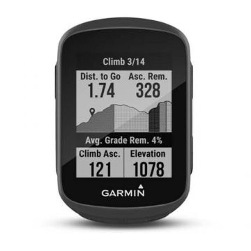 Computer Garmin GPS Bike EDGE 130, display1.8inch, rezolutie 303 x 230 pixels, autonomie baterie 15 ore